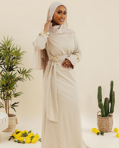 Sahara Dress - Beige