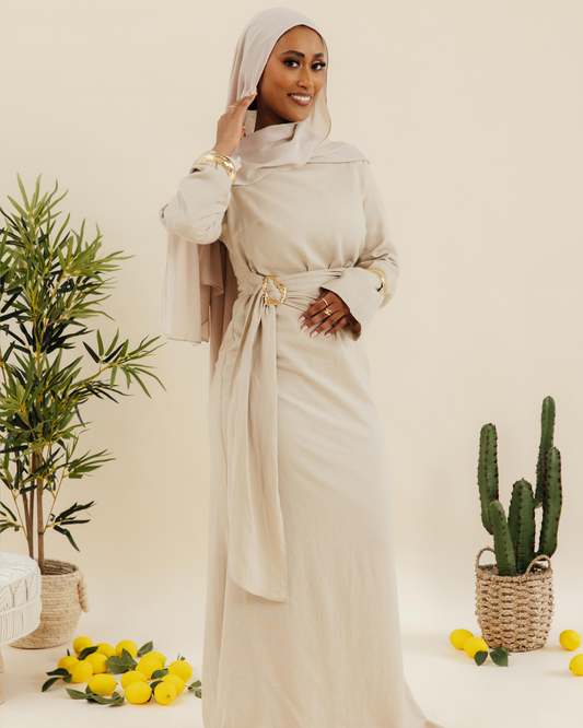 Sahara Dress - Beige